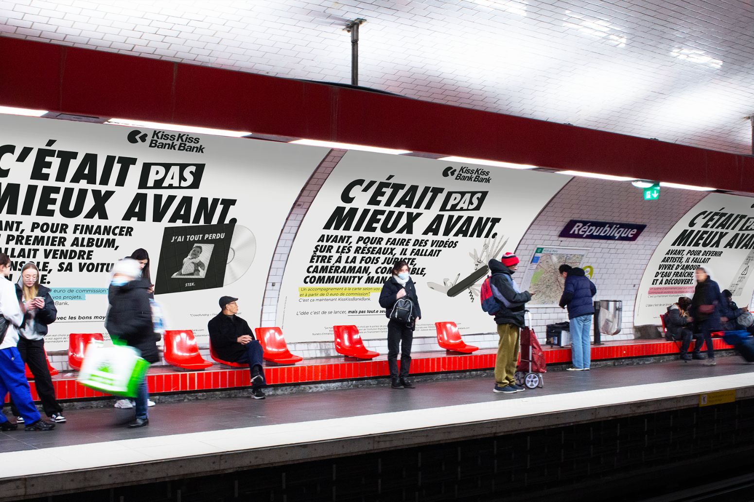 projet de l'agence raymonde KissKissBankBank