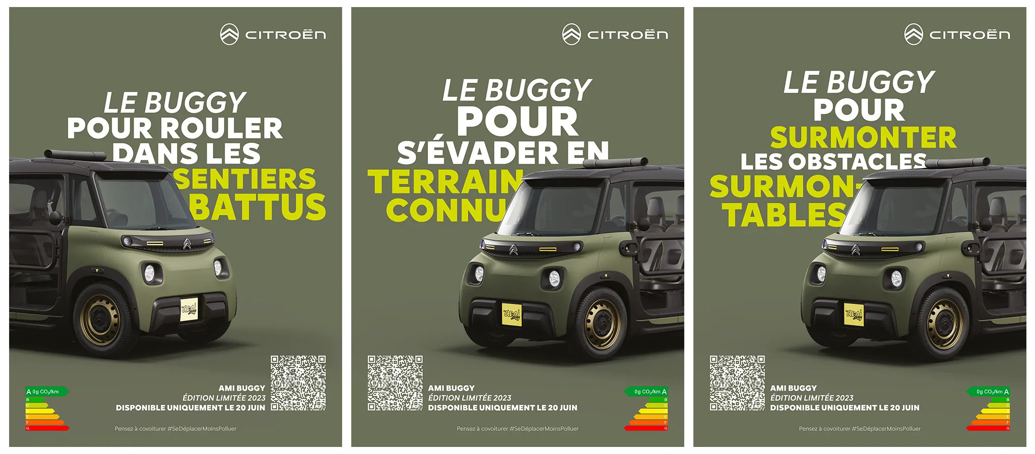 Projet buggy citroen par l'agence raymonde