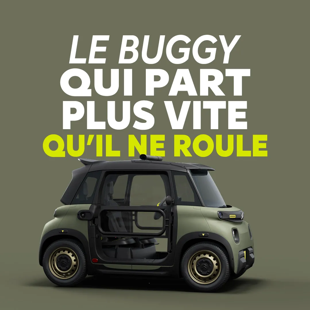 Projet buggy citroen par l'agence raymonde